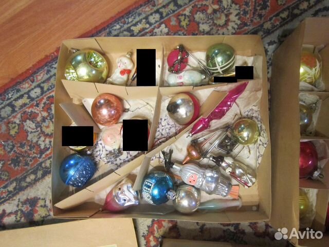 Ёлочные игрушки СССР и гдр