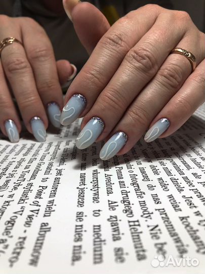 Маникюр гель лак