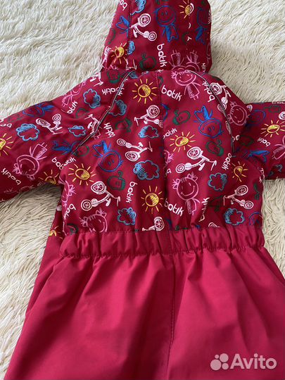 Комбинезон демисезонный для девочки 92