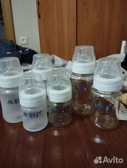 Бутылочки avent новые