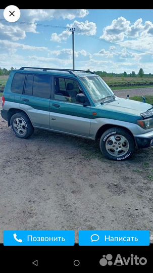 Запчасти на mitsubishi pajero пинин io