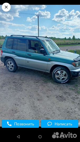 Запчасти на mitsubishi pajero пинин io