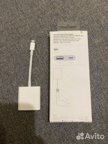 Переходник Apple Lightning to USB 3 Camera Adapter объявление продам