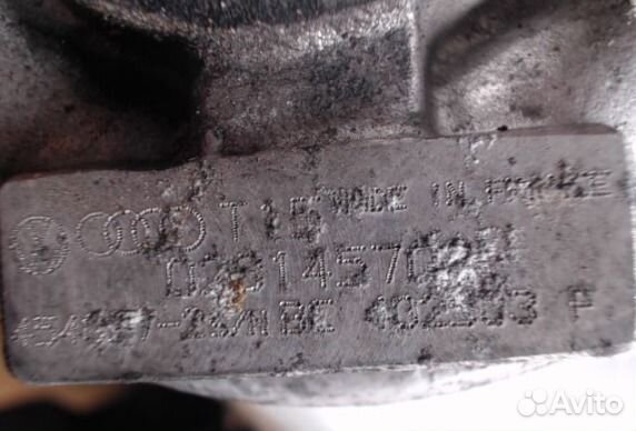 Турбина Audi A4B5 1.9 TDI AHU