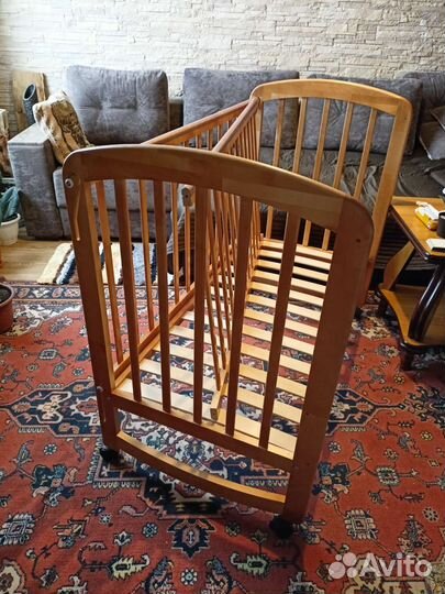 Детская кроватка + орт.матрасик