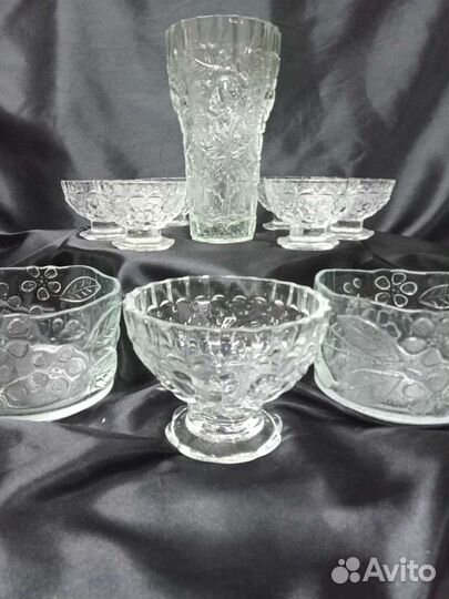 Вазы СССР, стекло