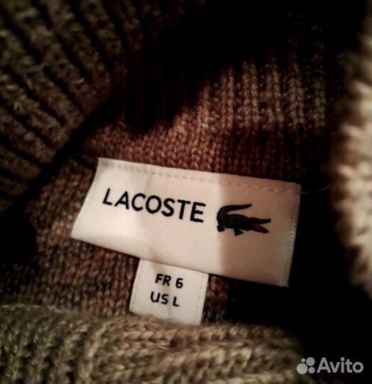 Свитшот кофта джемпер lacoste