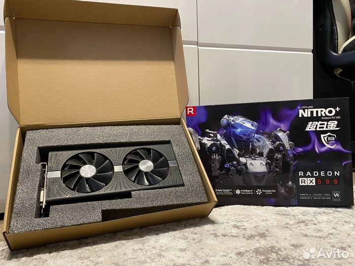 Sapphire rx 580 nitro+ 8gb