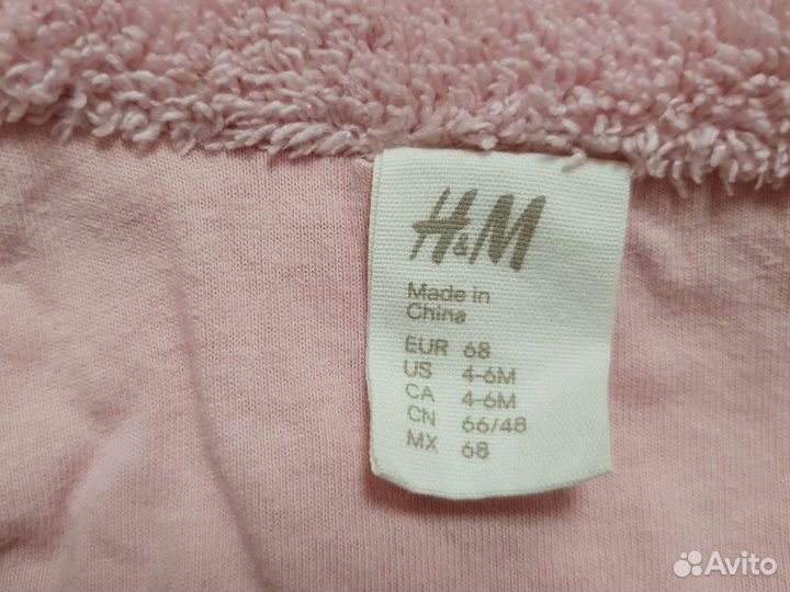 Кофта H&M для девочки 68 см