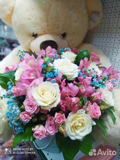 Живые цветы букеты
