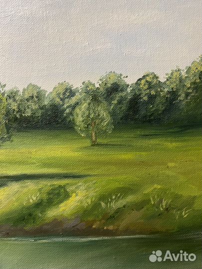 Картина маслом пейзаж
