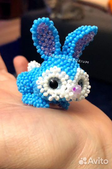 Заяц из бисера
