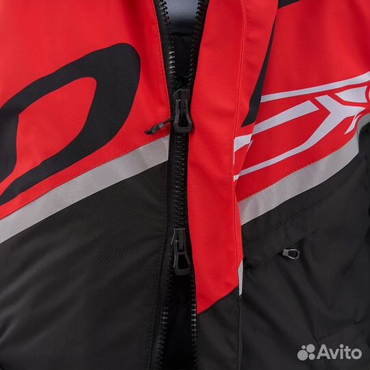Плащ зимний DragonFly Race Coat (Красный L)
