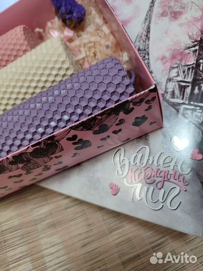 Свечи из цветной вощины