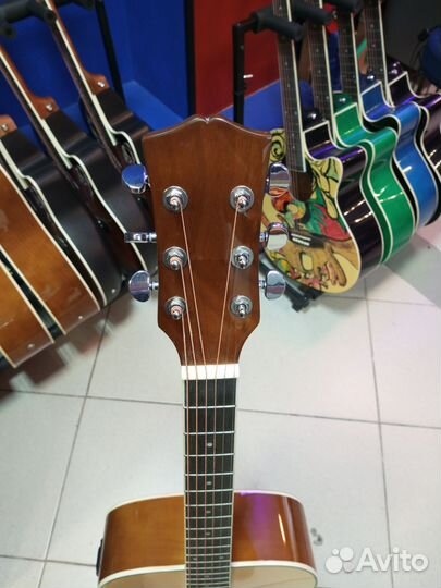 Гитара Fabio FAW801CEQ электроакустика с чехлом