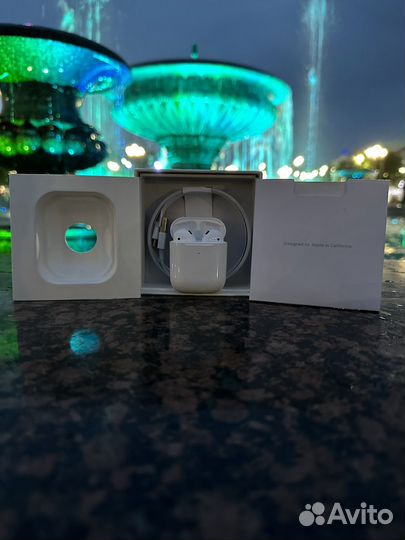AirPods 2 (лучшее качество/лучший чип)