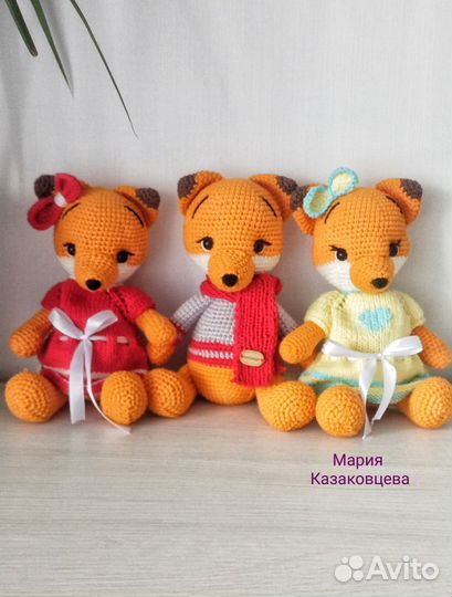 Вязаные игрушки на заказ