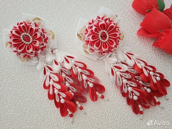 Бантики, заколки, ободки