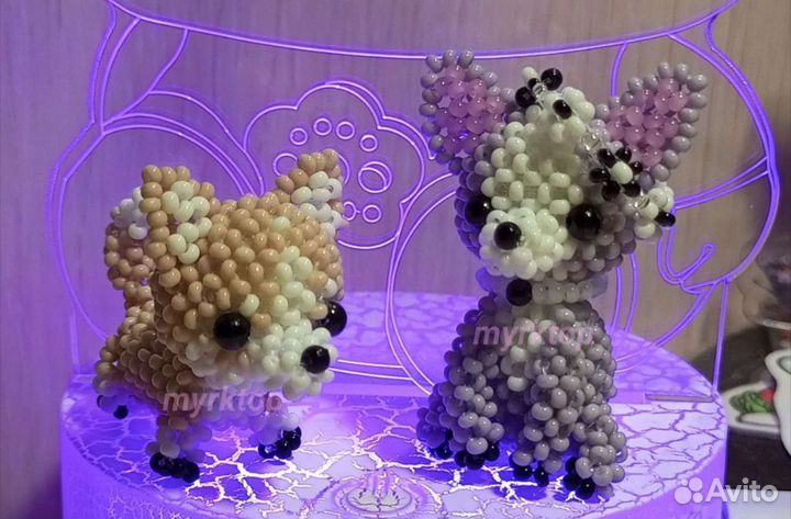 Игрушки из бисера