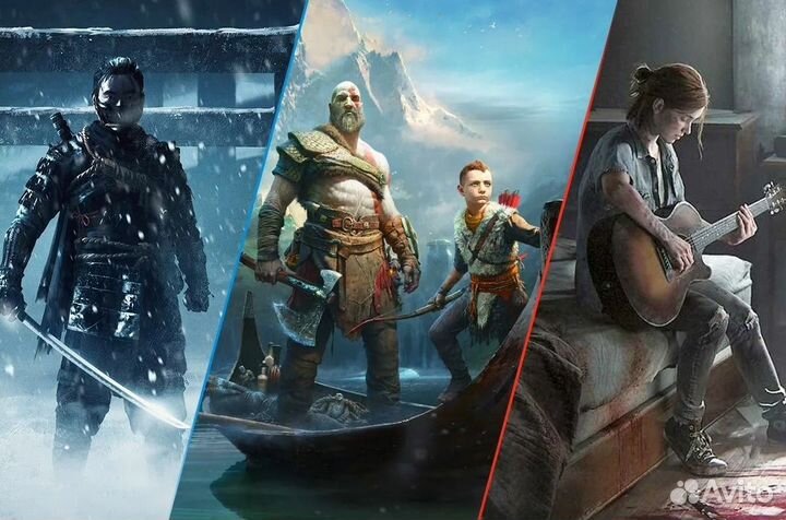 Подписка ps plus Ea play 12 месяцев