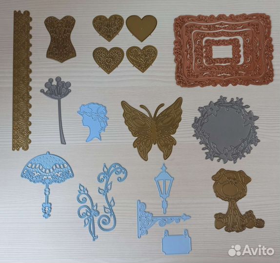 Ножи для вырубки скрапбукинг