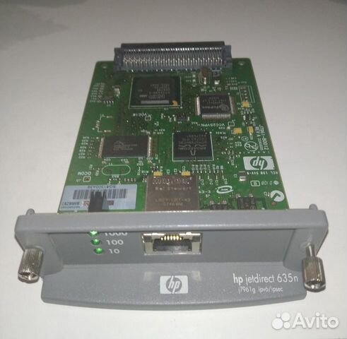 Сетевые платы HP JetDirect 615n, 620n, 630n, 635n