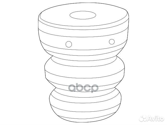 Отбойник переднего амортизатора перед
