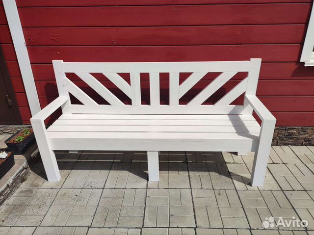 Скамейка садовая лавка для терассы комп