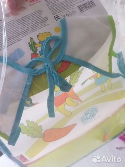 Слюнявчик-фартуг в детский сад