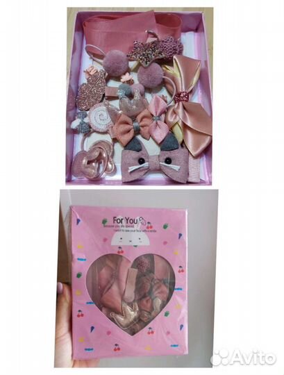 Набор резинок и заколок