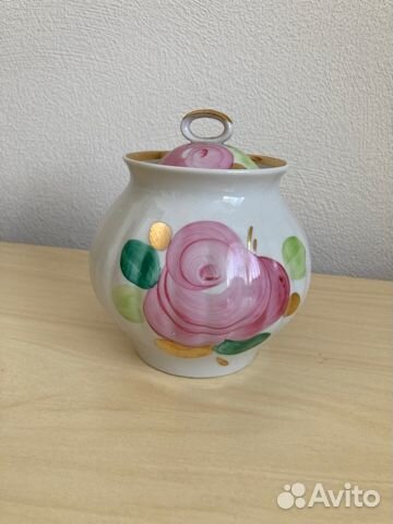 Сахарница фарфор Дулево