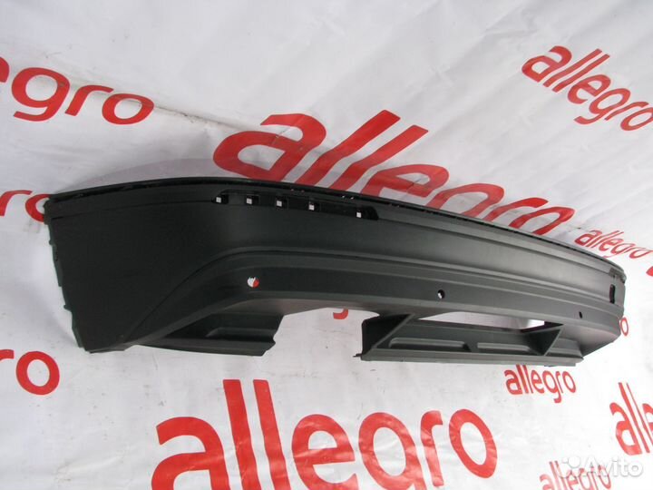 VW Tiguan 2 спойлер юбка заднего бампера 2016+