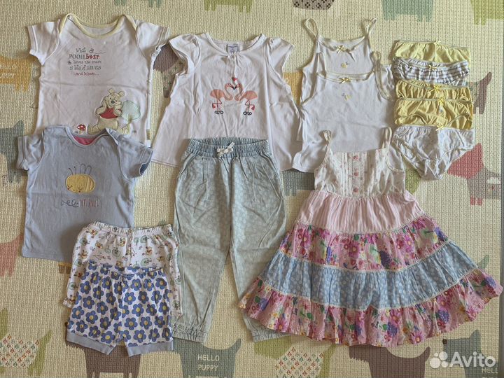 Пакет вещей на девочку 98 (2-3 года)