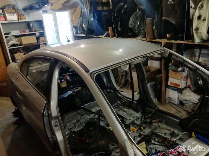 Renault fluence крыша в сборе обшивка потолка