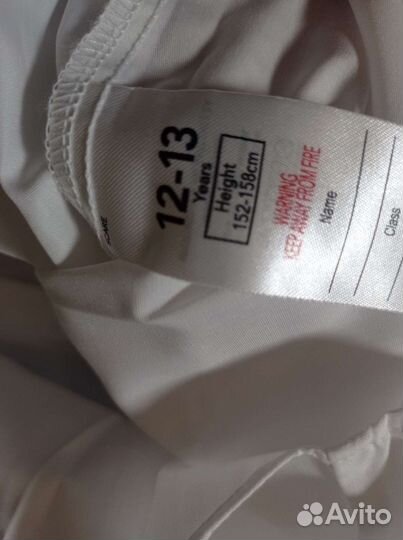 Школьная рубашка 155