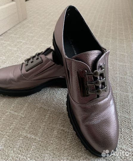 Туфли женские 40 размер (лоферы)