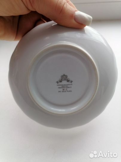 Блюдце Мадонна cobalt M-Z