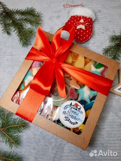 Мармеладные подарки к Новому году