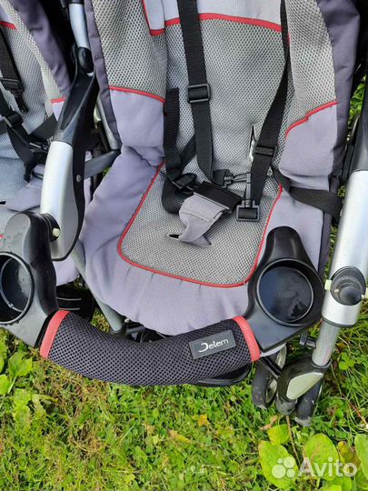 Коляска для двойни