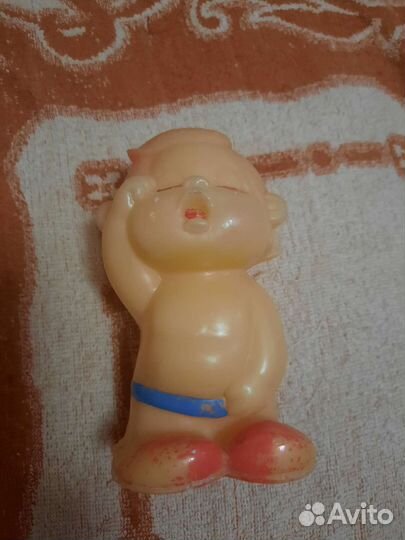 Игрушка мальчик - крикун СССР