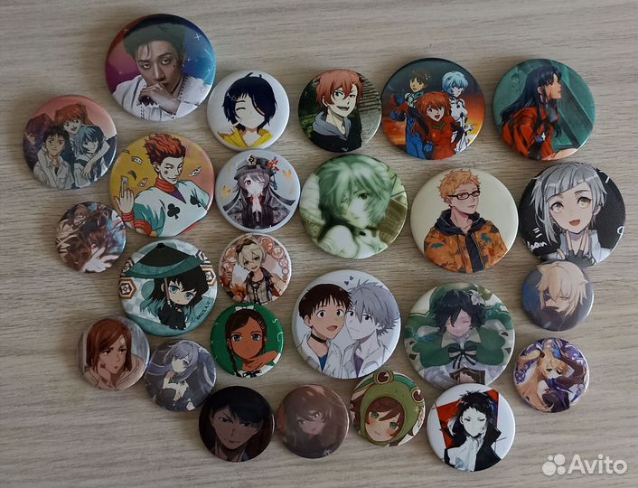 Аниме значки