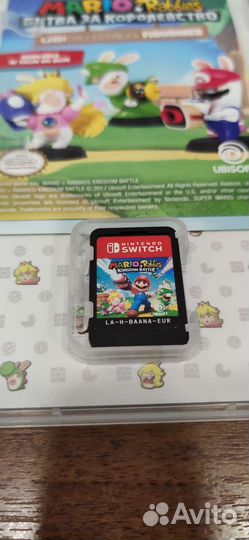 Картридж Mario + Rabbits Kingdom Battle Nintendo