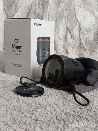 Объектив Canon EF 85mm f/1.4L IS USM