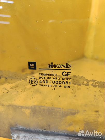 Стекло переднее правое для Opel Astra F 1991-1998