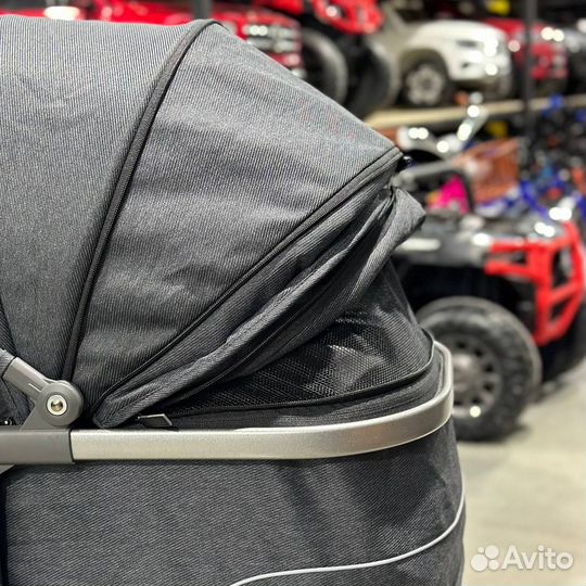 Коляска Luxmom V8 2в1 с тёплым конвертом новая