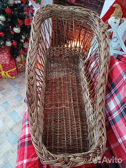 Санки из лозы