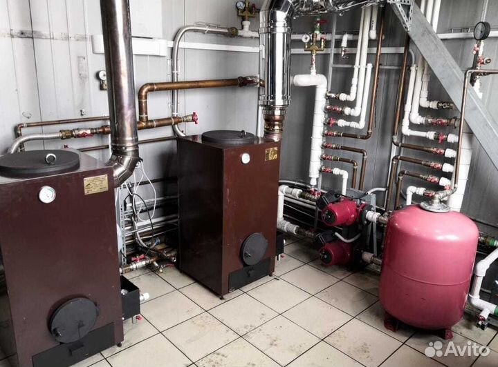 Котел на отработке