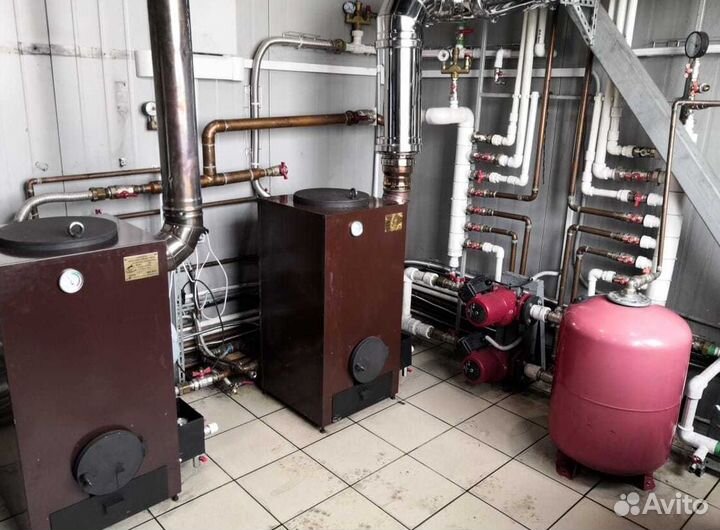 Котел на отработке