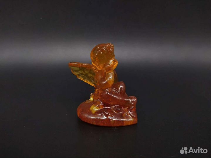 Фигурка ангел (Плавленый Янтарь)