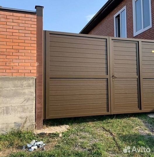 Распашные ворота 2500*2000